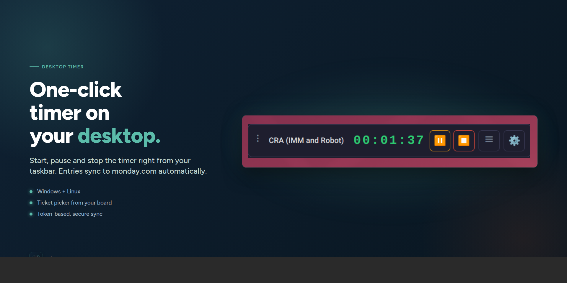 Desktop Timer